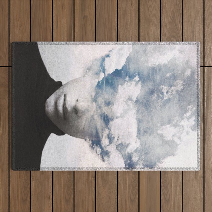 clouds Outdoor Rug Gallery Image 1