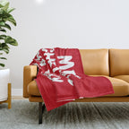 Merry Christmas Ya Filthy Animal, Funny, Saying Throw Blanket Gallery Image 1