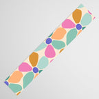 Jelly Bean Retro Flower Table Runner Gallery Image 3