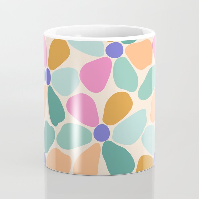 Jelly Bean Retro Flower Coffee Mug Gallery Image 4