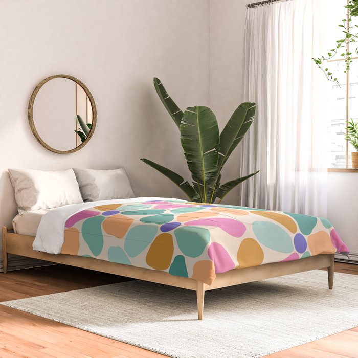 Jelly Bean Retro Flower Comforter Gallery Image 2