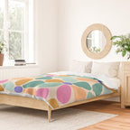 Jelly Bean Retro Flower Duvet Cover Gallery Image 2