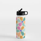 Jelly Bean Retro Flower Water Bottle Gallery Image 1