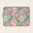 Jelly Bean Retro Flower Laptop Sleeve Gallery Image 1