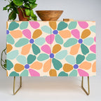 Jelly Bean Retro Flower Credenza Gallery Image 1
