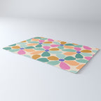 Jelly Bean Retro Flower Rug Gallery Image 3