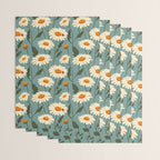 Charming Daisies with Ladybug Wrapping Paper Gallery Image 3