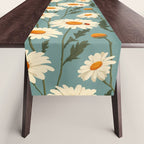 Charming Daisies with Ladybug Table Runner Gallery Image 1