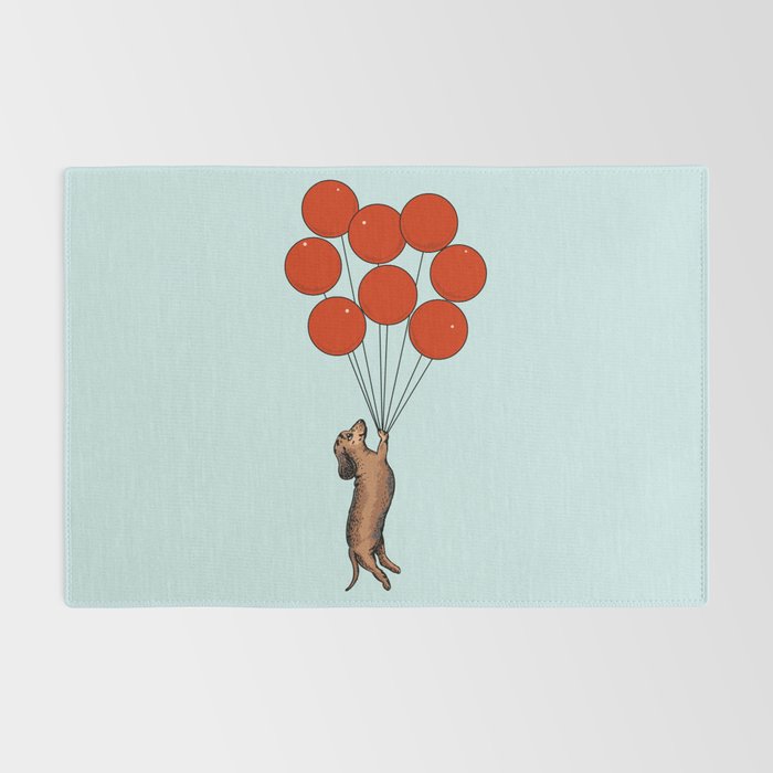 I Believe I Can Fly Dachshund Rug Gallery Image 2