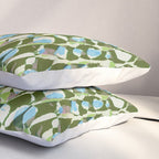 Pure Strokes #3 / Green & Blue Pillow Sham Gallery Image 3