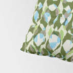 Pure Strokes #3 / Green & Blue Pillow Sham Gallery Image 4