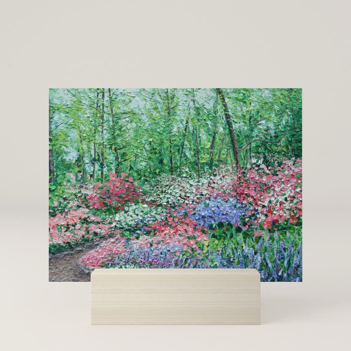 Azalea Walk Mini Art Print – Society6