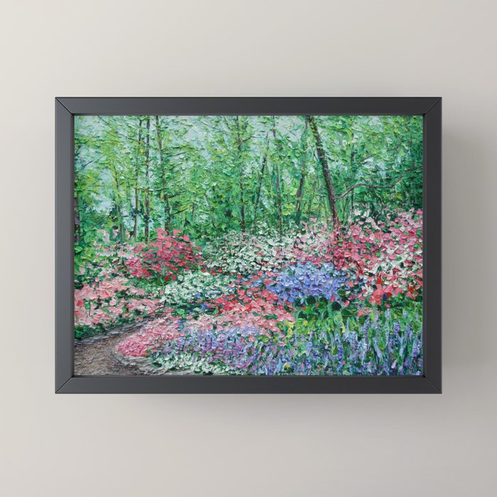 Azalea Walk Mini Art Print – Society6