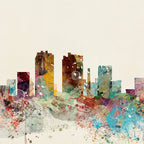 fort worth skyline Coffee Mug Gallery Image 2