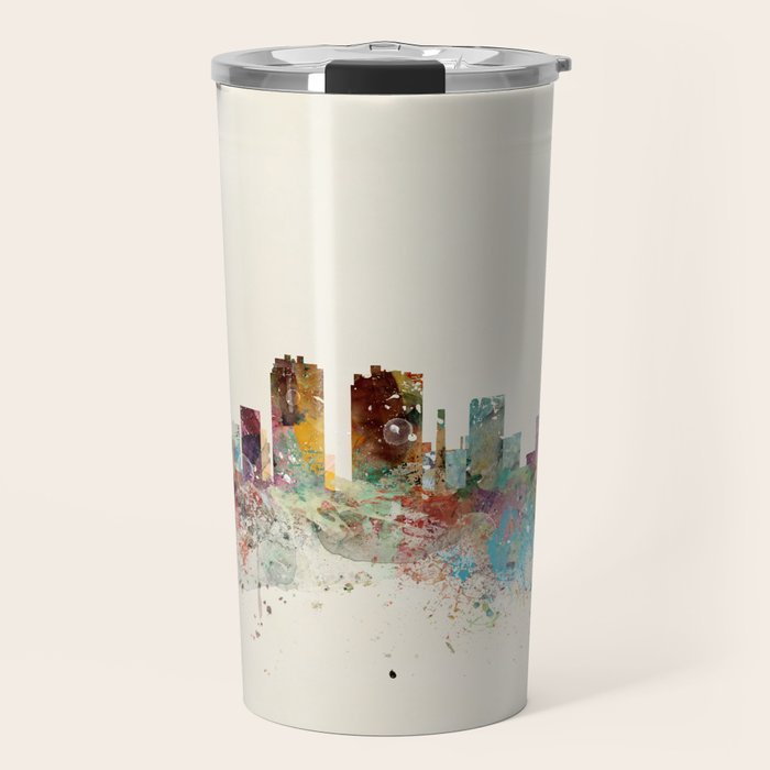fort worth skyline Travel Mug Gallery Image 1