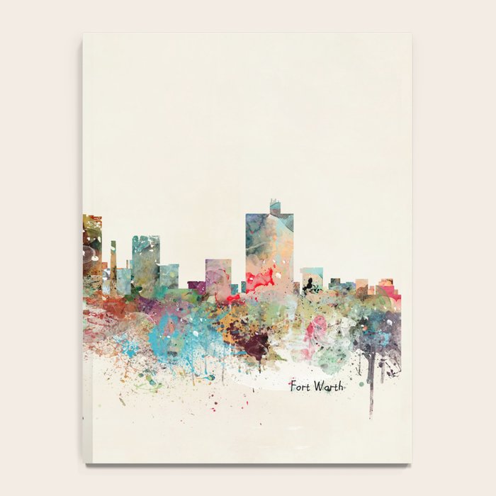 fort worth skyline Notebook Gallery Image 4