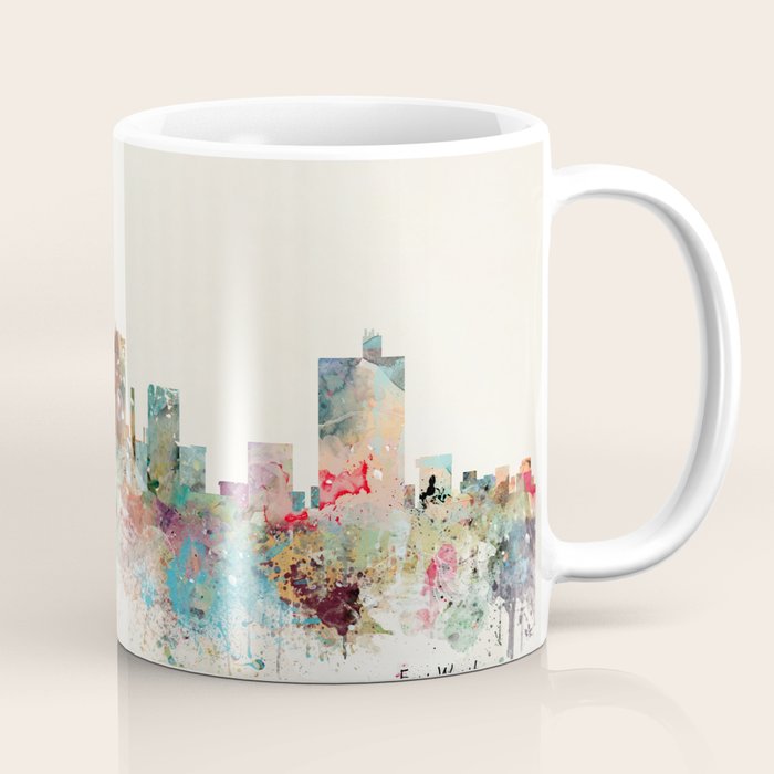 fort worth skyline Coffee Mug Gallery Image 1