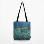 Hiroshi Yoshida, Acropolis Ruins, Athens At Night - Vintage Japanese Woodblock Print Art Tote Bag Gallery Image 2