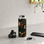 Night Roses Garden Water Bottle Gallery Image 4