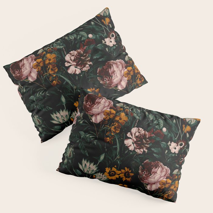 Night Roses Garden Pillow Sham Gallery Image 1