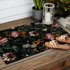 Night Roses Garden Outdoor Rug Gallery Image 2