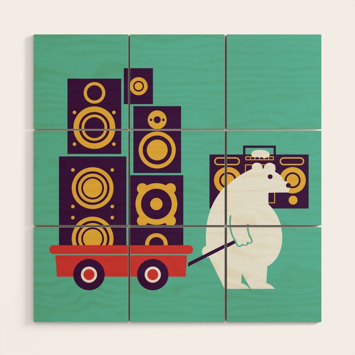 Ready to Jam Wood Wall Art Gallery Image 1