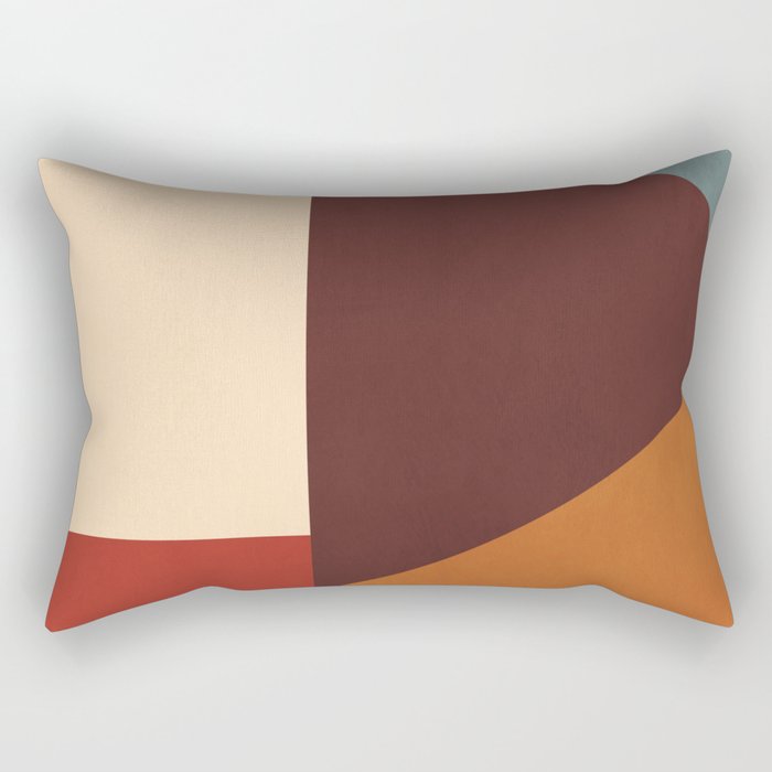 Abstract Geometric Shapes 47 Rectangular Pillow Gallery Image 1