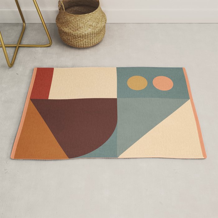 Abstract Geometric Shapes 47 Rug Gallery Image 1