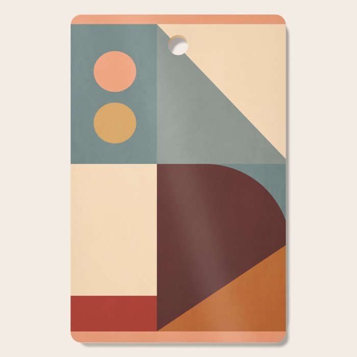 Abstract Geometric Shapes 47 Cutting Board Gallery Image 1
