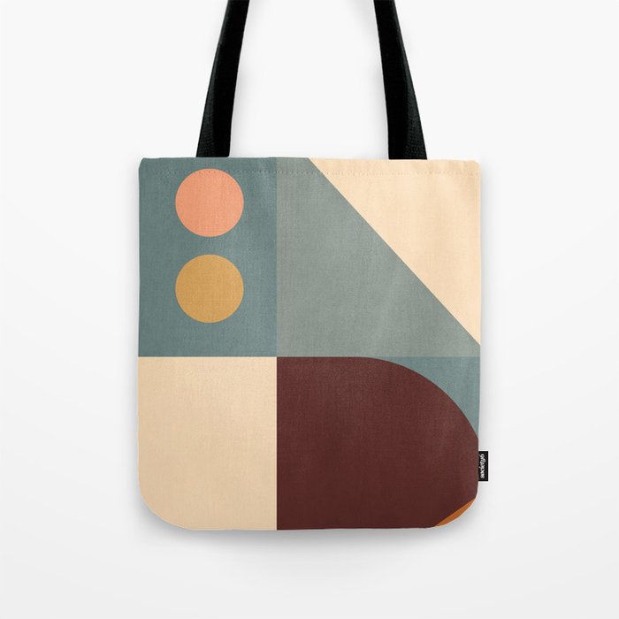 Abstract Geometric Shapes 47 Tote Bag Gallery Image 1