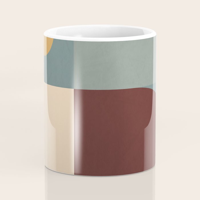Abstract Geometric Shapes 47 Coffee Mug Gallery Image 4
