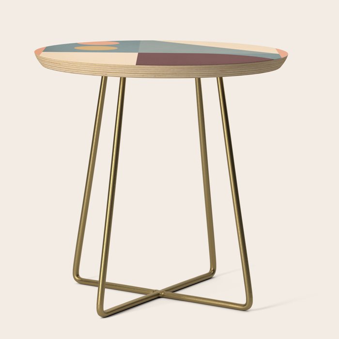 Abstract Geometric Shapes 47 Side Table Gallery Image 1