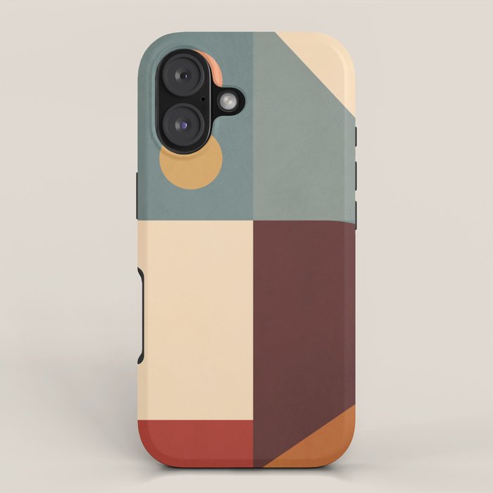 Abstract Geometric Shapes 47 iPhone Case Gallery Image 1