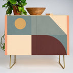Abstract Geometric Shapes 47 Credenza Gallery Image 1