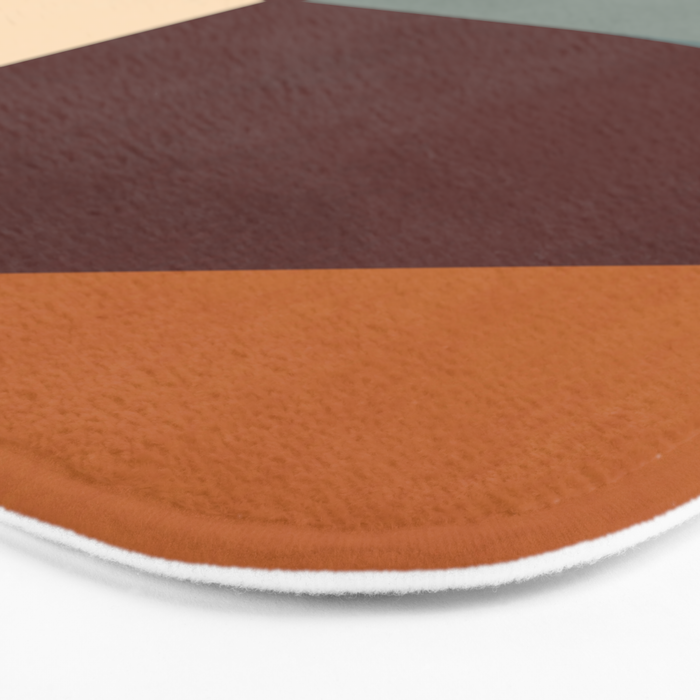 Abstract Geometric Shapes 47 Bath Mat Gallery Image 3