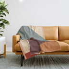 Abstract Geometric Shapes 47 Throw Blanket Gallery Image 1
