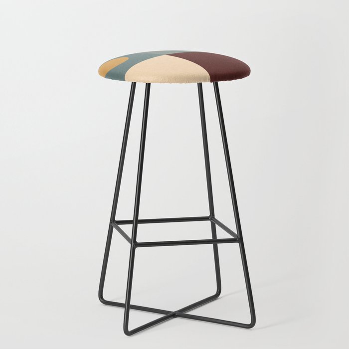 Abstract Geometric Shapes 47 Stool Gallery Image 1