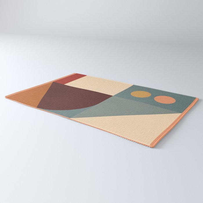 Abstract Geometric Shapes 47 Rug Gallery Image 3