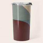Abstract Geometric Shapes 47 Travel Mug Gallery Image 2