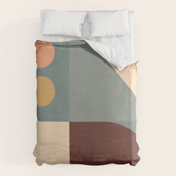 Abstract Geometric Shapes 47 Duvet Cover Gallery Image 6