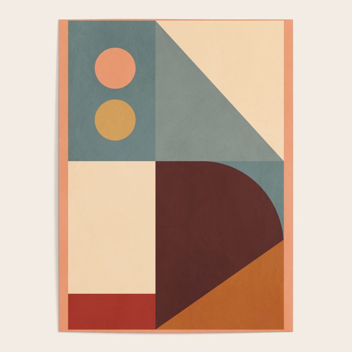 Abstract Geometric Shapes 47 Poster Gallery Image 1