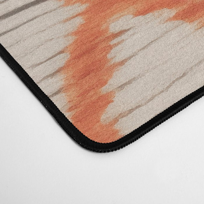 Moroccan Berber Rug Design No.54 - Multicolor, Ivory White Desk Mat Gallery Image 4