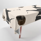 Abstract Flowers Tablecloth Gallery Image 1
