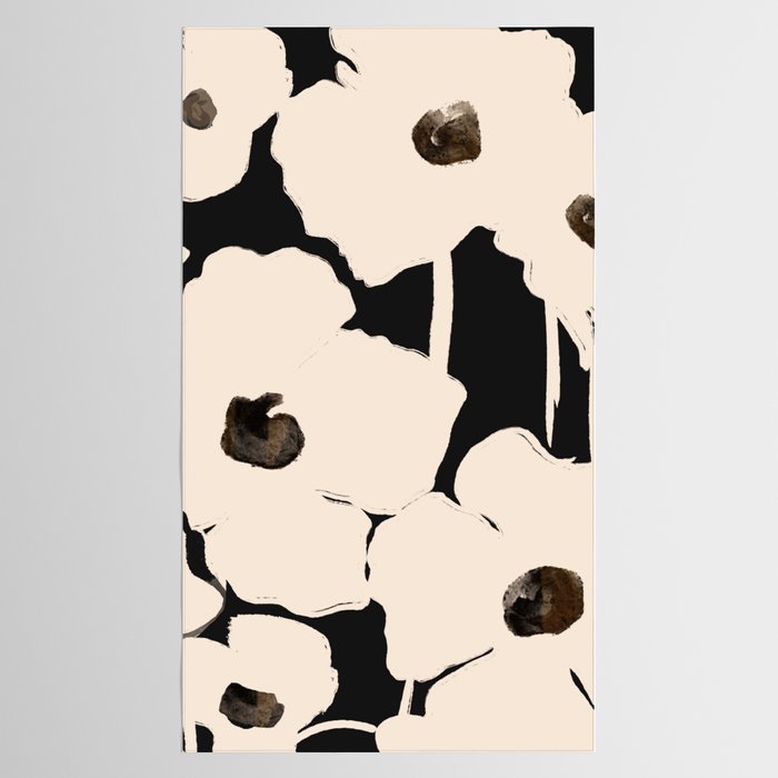 Abstract Flowers Tablecloth Gallery Image 2
