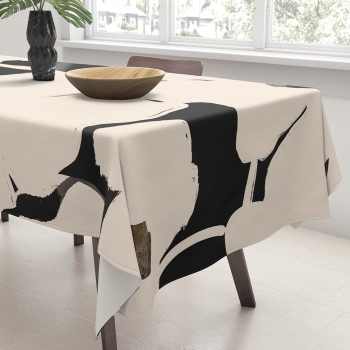 Abstract Flowers Tablecloth Gallery Image 3