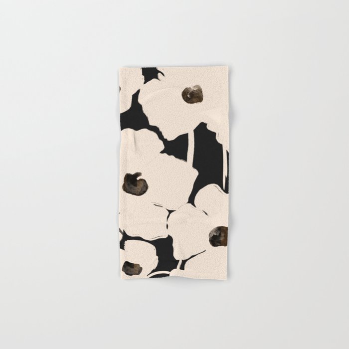 Abstract Flowers Bath Towel Gallery Image 1