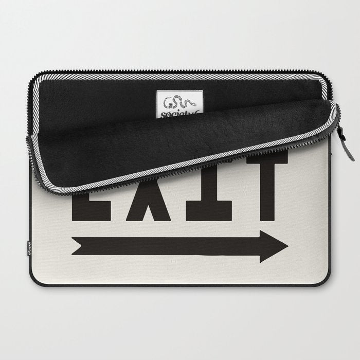 Dramatic Exit Laptop Sleeve Gallery Image 2