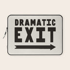 Dramatic Exit Laptop Sleeve Gallery Image 1