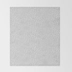 Snow Leopard Print Throw Blanket Gallery Image 2