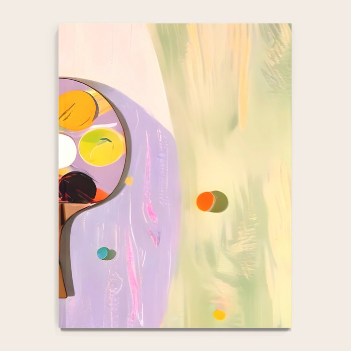 The Juggle Is Real. Ping-Pong Table Tennis Hustle, Sports Active Painting, Eclectic Bohemian Contemporary Motivation, Boss Mindset Work For Yourself Independence Illustration Notebook Gallery Image 4